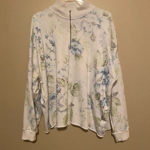 AERIE Terry Quarter Zip